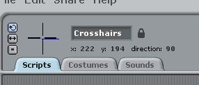 Renaming the sprite