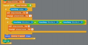 Manipulating the scores depending on what happens