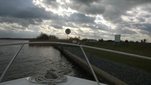 Mooring the boat