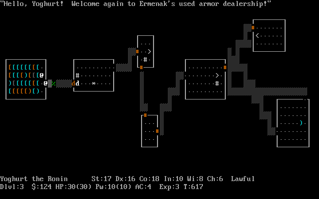 Nethack on Unix