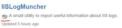 Example of how emoticons can be used in GitHub