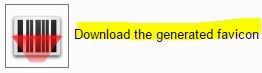 The link you use to download your icon