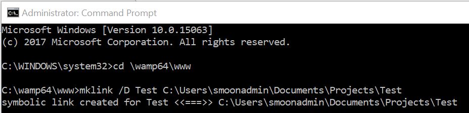 Command output
