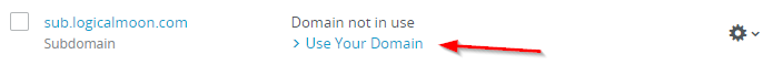 Using your domain