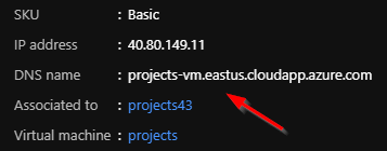 Getting DNS name from public IP