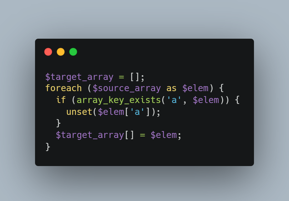 Example output